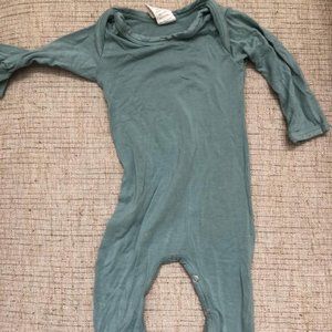 NWOT Lap neck footie jadeite